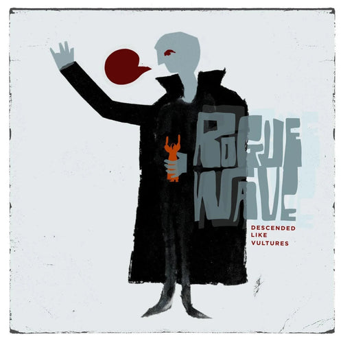 Rogue Wave - Descended Like Vultures - Clear Pink Color Vinyl Record