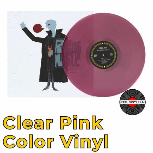 Rogue Wave - Descended Like Vultures - Clear Pink Color Vinyl Record