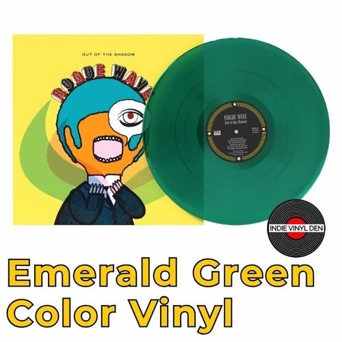 Rogue Wave -Out of the Shadow - Emerald Green Color Vinyl Record