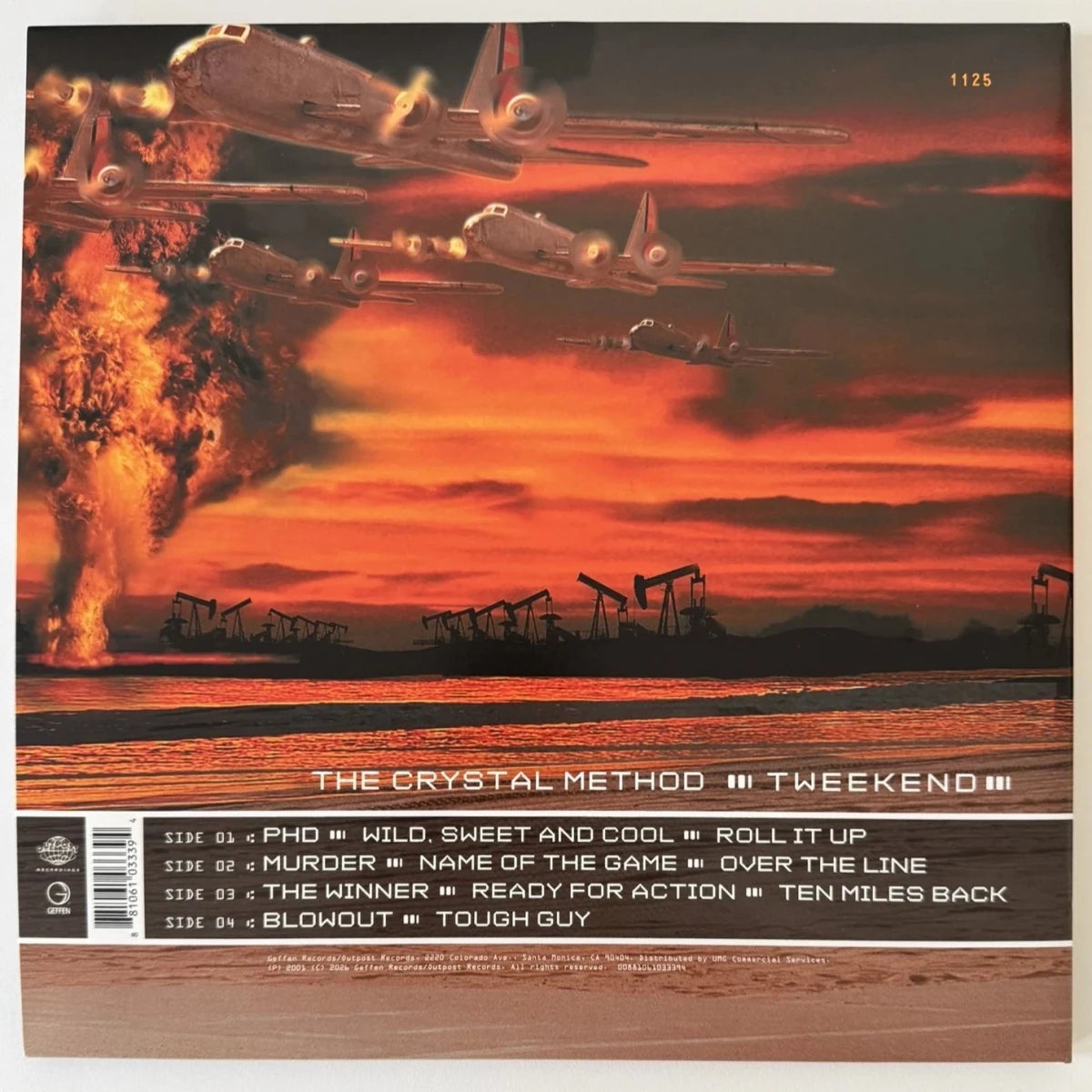The Crystal Method "Tweekend” IVC EDITION Nuclear Fusion Orange Color Vinyl 2LP Numbered - Indie Vinyl Den