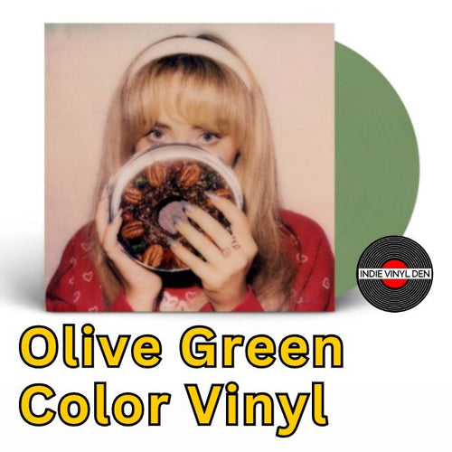 Sabrina Carpenter Fruitcake Olive Green Color Vinyl Record - Indie Vinyl Den