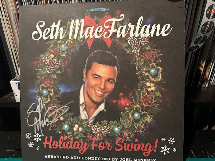 Seth MacFarlane Holiday For Swing! 180g LP [Autographed] Vinyl Record
