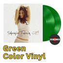 Shania Twain Up! (Country Version) 2xLP Green Color Vinyl Record - Indie Vinyl Den
