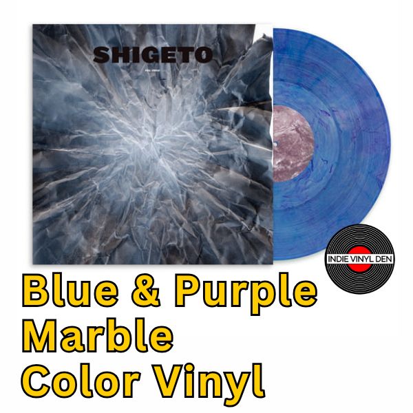 Shigeto Full Circle Blue & Purple Marble Color Vinyl Record