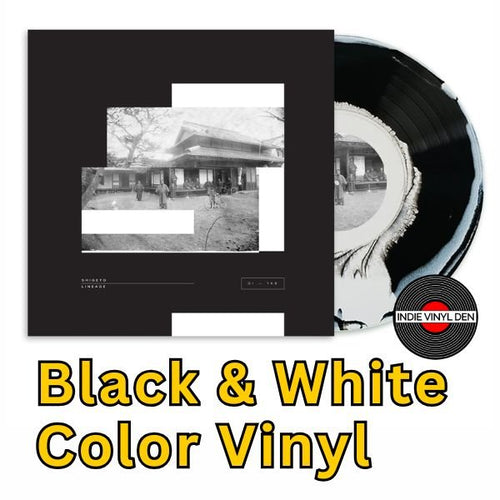 Shigeto Lineage Black & White Color Vinyl Record - Indie Vinyl Den