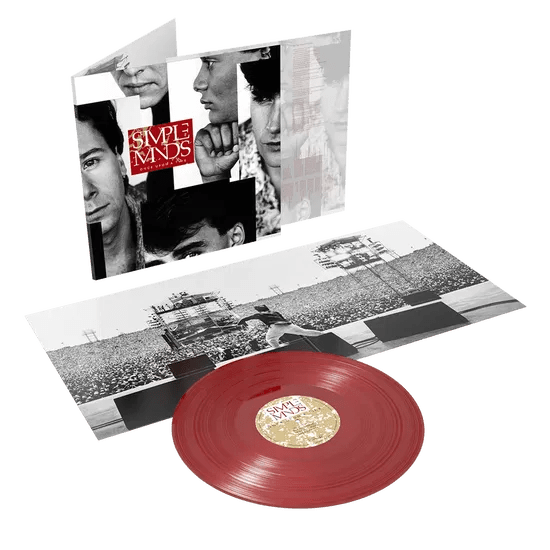 Simple Minds - Once Upon A Time - Red Color Vinyl Record