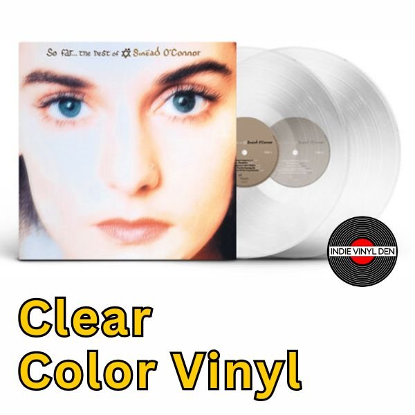 Sinead O'Connor - So Far...the Best Of - Clear Vinyl Record