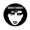Siouxsie and the Banshees Face Round - Enamel Pin