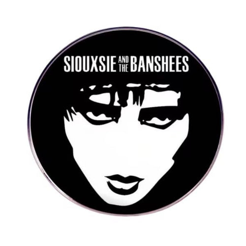 Siouxsie and the Banshees Face Round - Enamel Pin