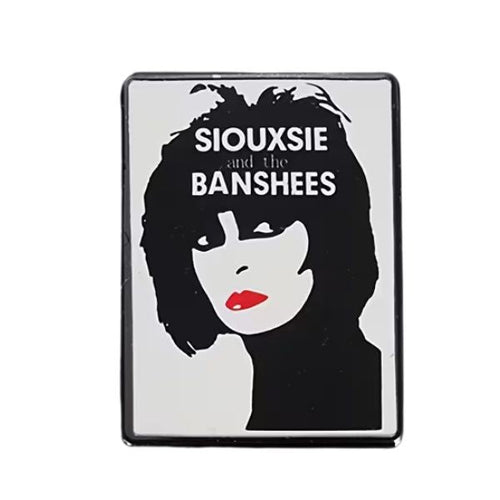 Siouxsie and the Banshees Rectangle - Enamel Pin