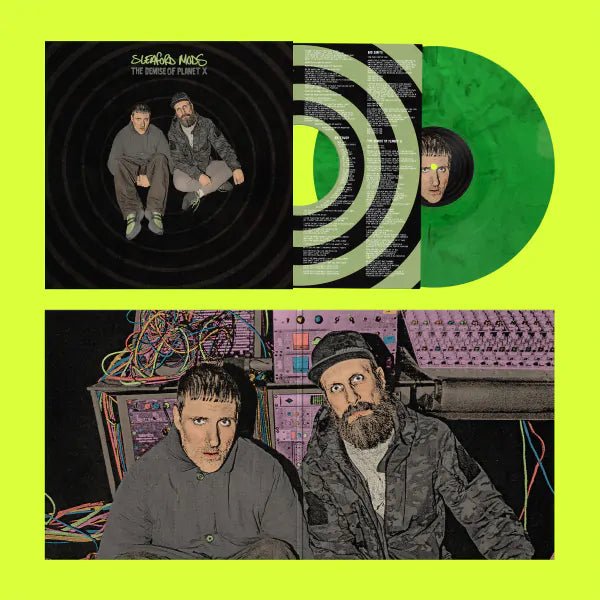 Sleaford Mods - The Demise of Planet X - Green Black Marble Color Vinyl Record [Pre-Order]