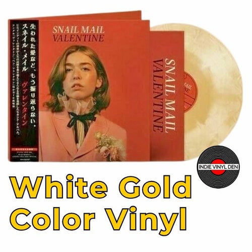 Snail Mail - Valentine - White Gold Japanese OBI Color Vinyl