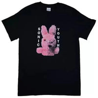 Sonic Youth - Dirty Bunny Black T-Shirt - Indie Vinyl Den