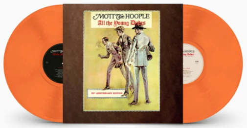 Mott the Hoople – All the Young Dudes – Orangefarbenes Vinyl 2LP