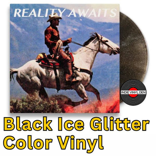 Strokes, The - Reality Awaits  - Black Ice Glitter Color Vinyl Record