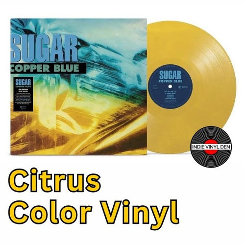 Sugar (Bob Mould) - Copper Blue - Citrus Color Vinyl Record