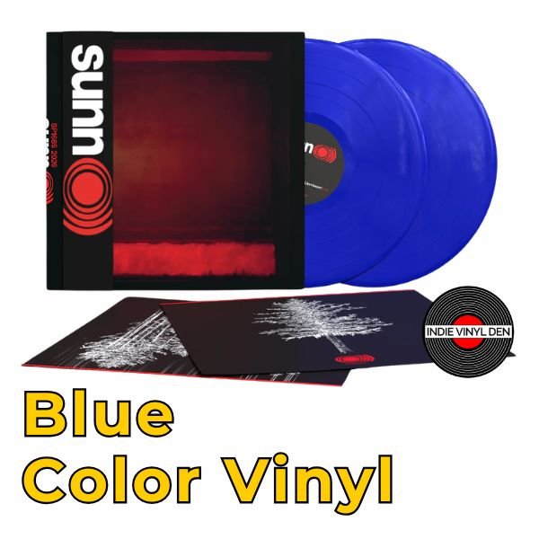 sunn O))) - sunn O))) - Blue Color Vinyl Record