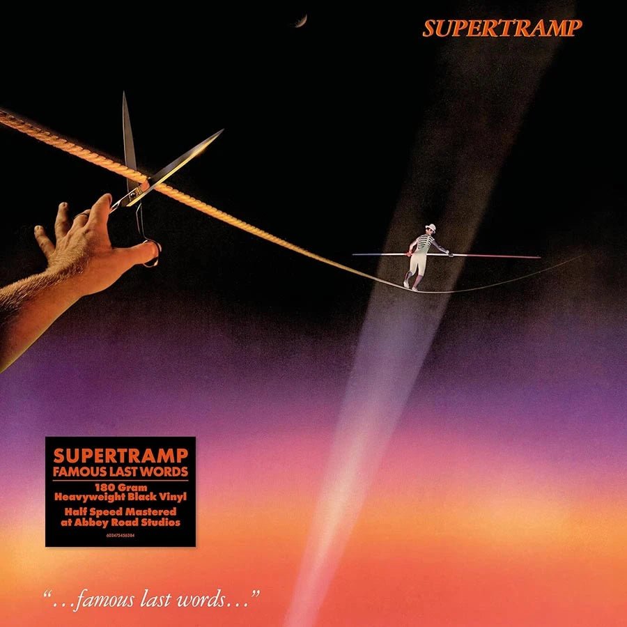 Supertramp – Famous Last Words - Remastered, Half Speed, 180 gram Vinyl