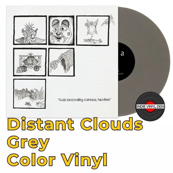 Teen Suicide - Nude descending staircase headless - Distant Clouds Grey Color Vinyl