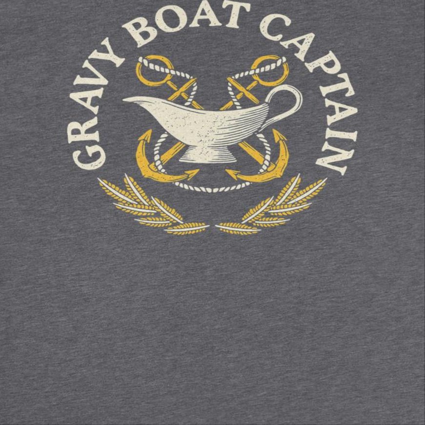 Thanksgiving T-Shirt - Gravy Boat Captain - Indie Vinyl Den