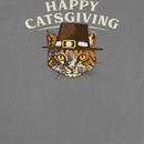 Thanksgiving T-Shirt - Happy Catsgiving - Indie Vinyl Den