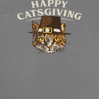 Thanksgiving T-Shirt - Happy Catsgiving - Indie Vinyl Den