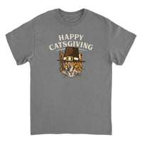 Thanksgiving T-Shirt - Happy Catsgiving - Indie Vinyl Den
