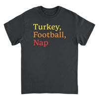 Thanksgiving T-Shirt - Turkey Football Nap - Indie Vinyl Den