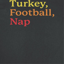 Thanksgiving T-Shirt - Turkey Football Nap - Indie Vinyl Den