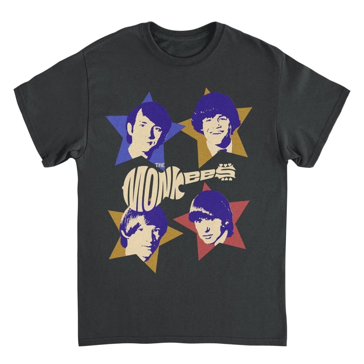 The Monkees Stars Band T-Shirt