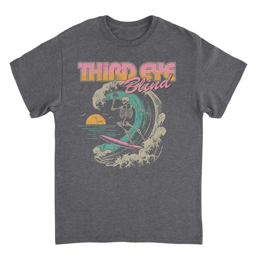 Third Eye Blind Surf Skeleton T-Shirt - Indie Vinyl Den