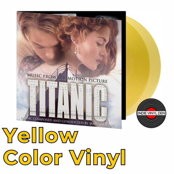 Titanic - Soundtrack (James Horner) - Yellow Color Vinyl Record 180g Import