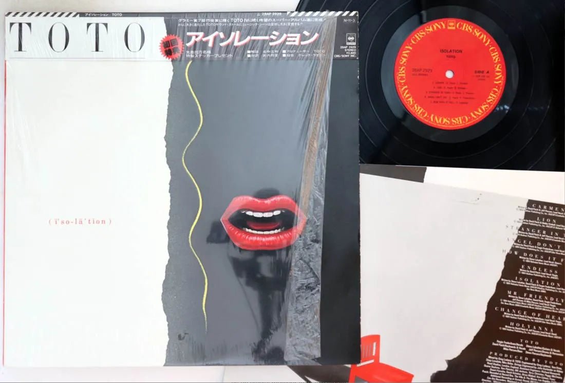 Toto - Isolation - Japanese Vintage Vinyl