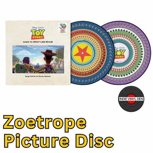 Toy Story: Songs to Infinity and Beyond - Zoetrope Picture Disc Vinyl Record * - Indie Vinyl Den