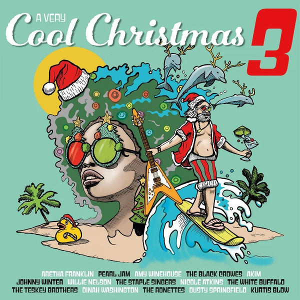 Various Artists - A Very Cool Christmas 3 - Color Vinyl Record