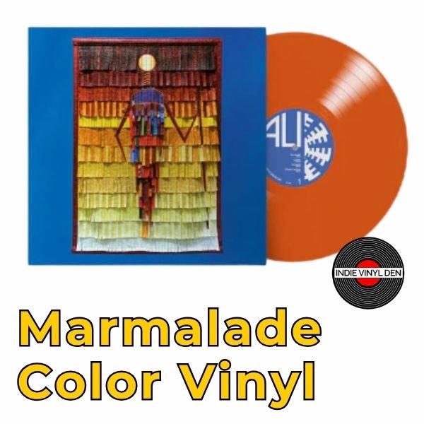 Vieux Farka Touré & Khruangbin - Ali - Marmalade Color Vinyl Record ...