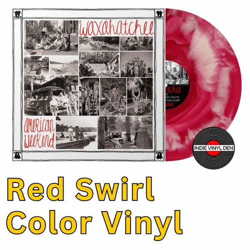 Waxahatchee - American Weekend - Red Swirl Color Vinyl Record