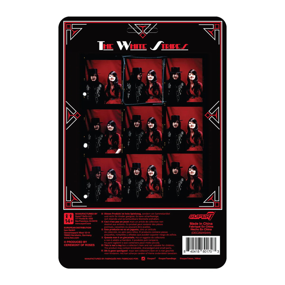 White Stripes 2 - Pack (Get Behind Me Satan) Figure Set - Super7 - Indie Vinyl Den