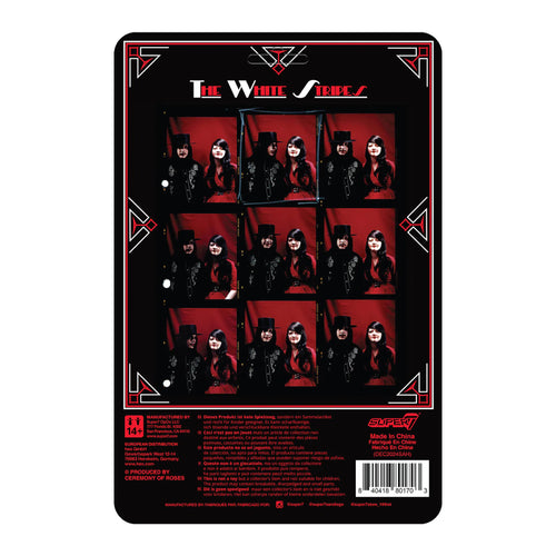 White Stripes 2 - Pack (Get Behind Me Satan) Figure Set - Super7 - Indie Vinyl Den