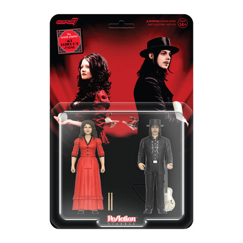 White Stripes 2 - Pack (Get Behind Me Satan) Figure Set - Super7 - Indie Vinyl Den