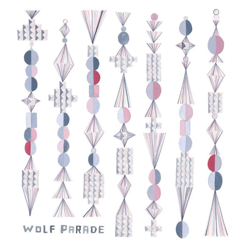 Wolf Parade - Apologies to the Queen Mary - Clear Pink Color Vinyl Record