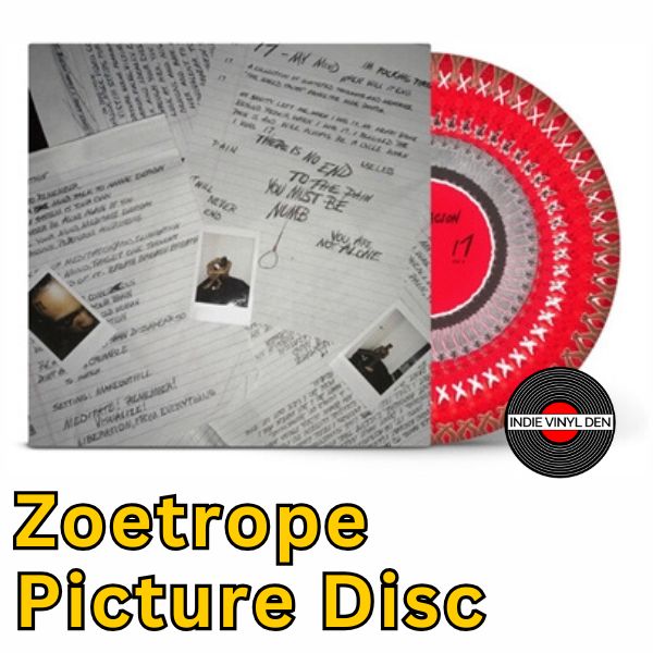XXXTentacion - 17 - Zoetrope Picture Disc Vinyl Record *