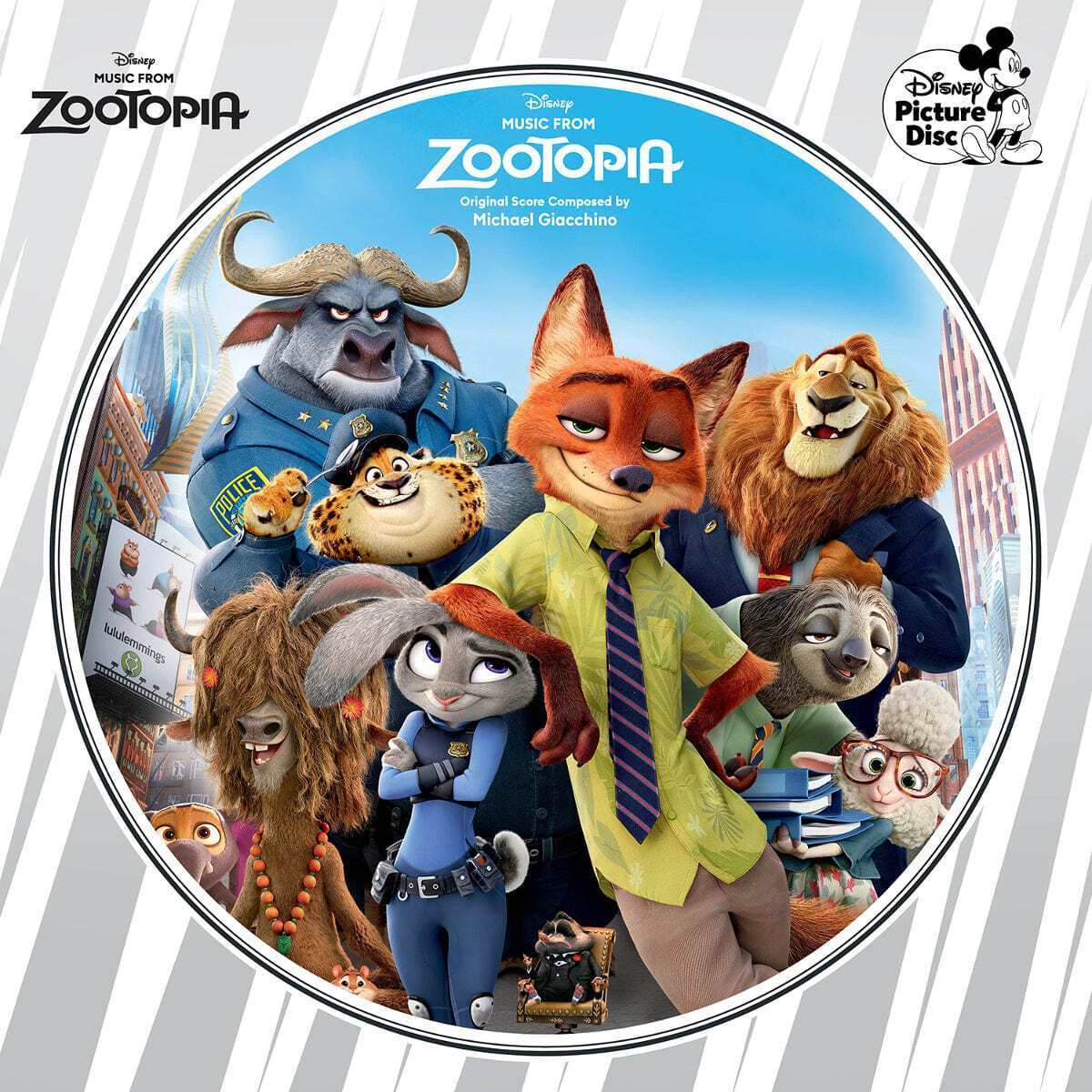 Zootopia - Music from the movie (Michael Giacchino) Picture Disc