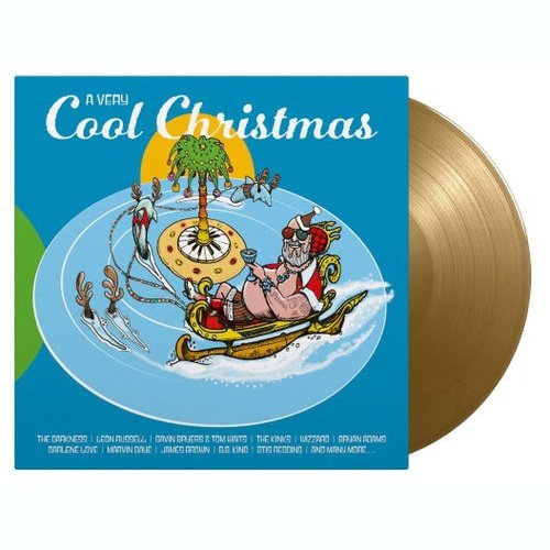 A Very Cool Christmas - Various Artists - Gold Color Vinyl 2LP