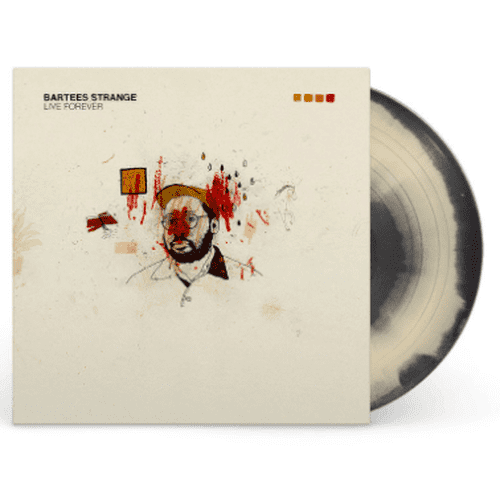 Bartees Strange - Live Forever [Bone and Black Swirl Color Vinyl Record] 