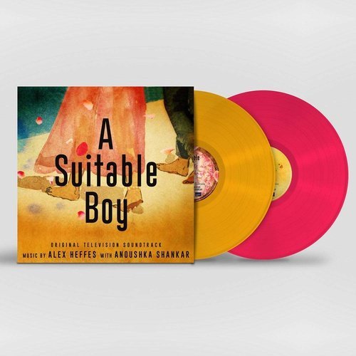 A Suitable Boy (Original Television Soundtrack) - Jasmine/ Fuchsia Color Vinyl Record 2LP - Indie Vinyl Den