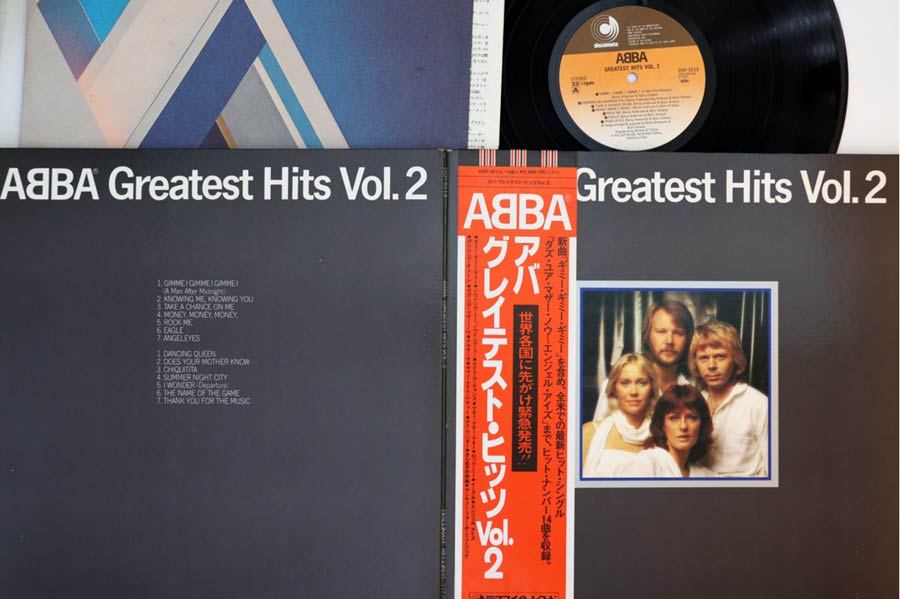 ABBA - Greatest Hits Vol 2 - Japanese Vintage Vinyl - Indie Vinyl Den