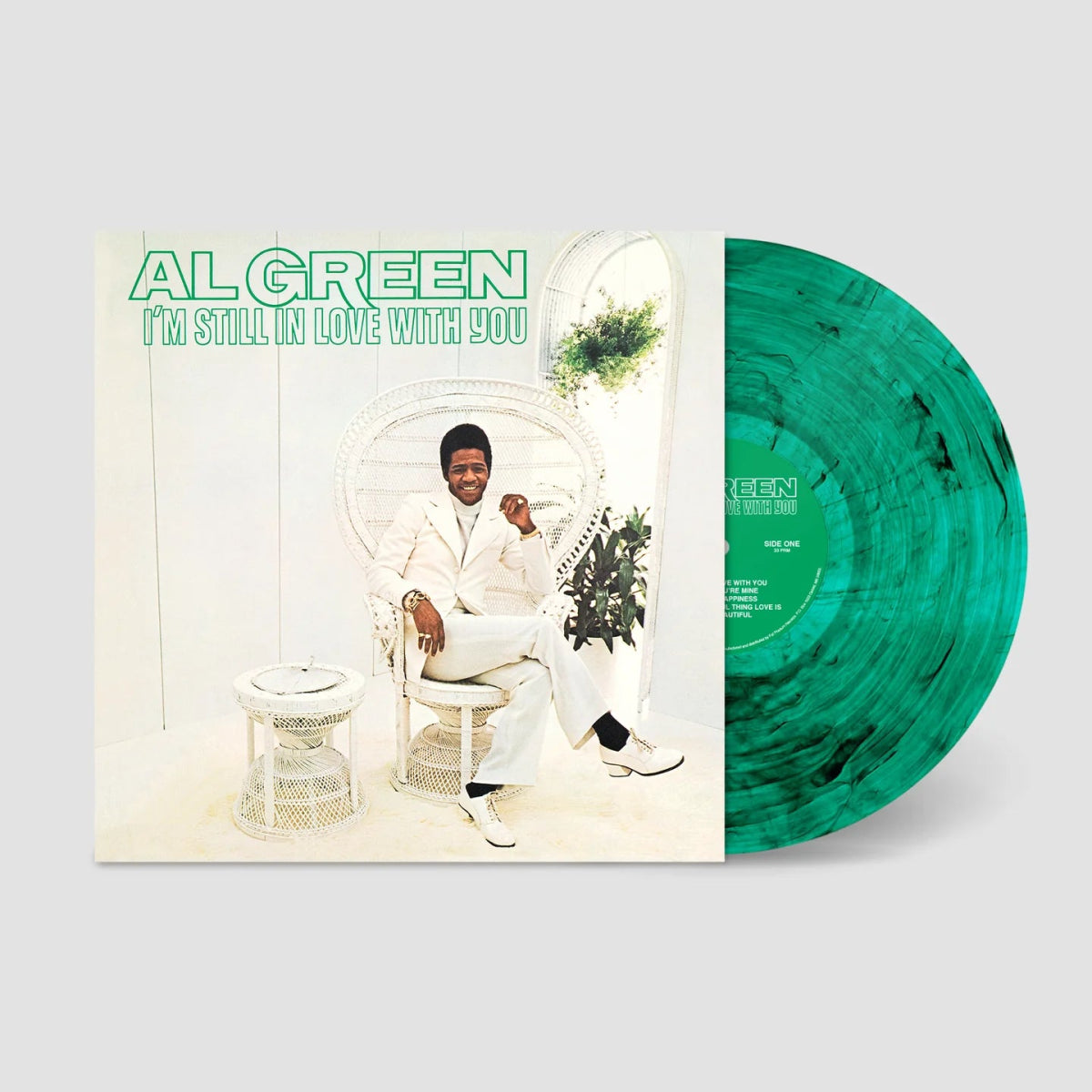Al Green - I'm Still in Love with You - Green Smoke Color Vinyl Record - Indie Vinyl Den