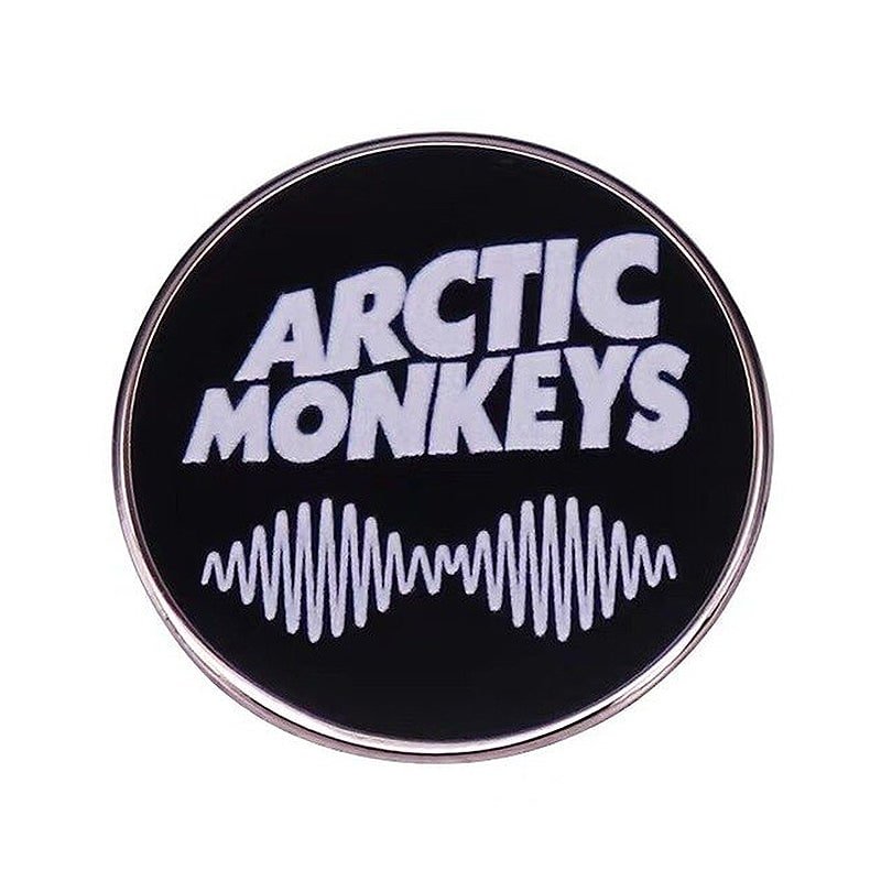 Arctic Monkeys Enamel Pin - Indie Vinyl Den