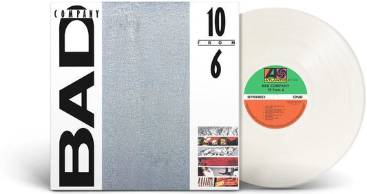 Bad Company - 10 from 6 [Rocktober] - Milky Clear Color Vinyl Record - Indie Vinyl Den